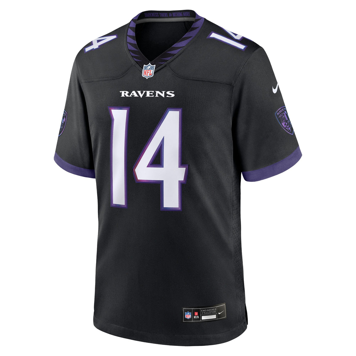 Baltimore Ravens Kyle Hamilton Black Alternate Game Jersey