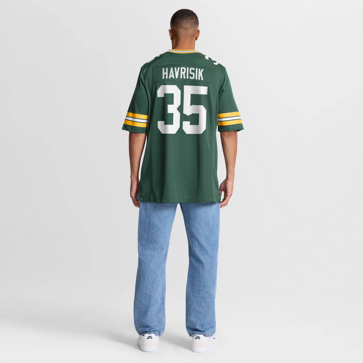Green Bay Packers Lucas Havrisik Green Team Game Jersey