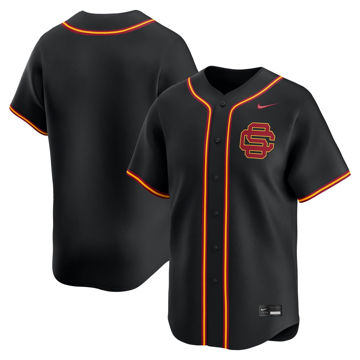 Black USC Trojans Baseball Limited Jersey