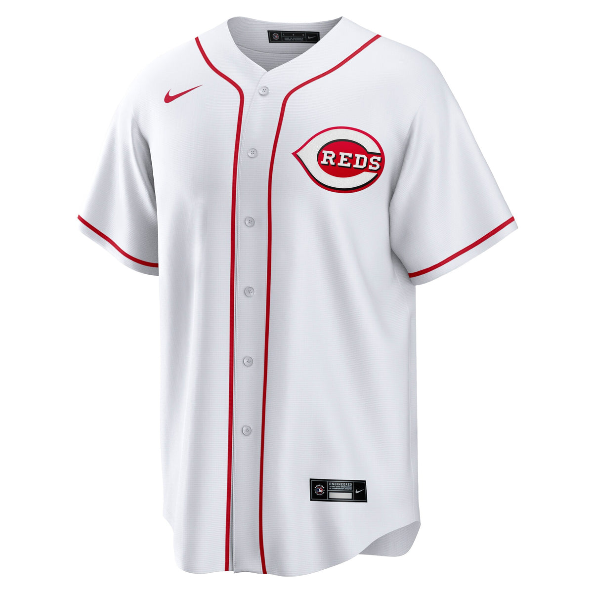 Cincinnati Reds Elly De La Cruz White Home Replica Jersey