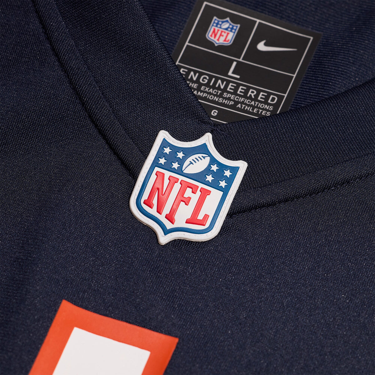 Chicago Bears Case Keenum Navy Team Game Jersey