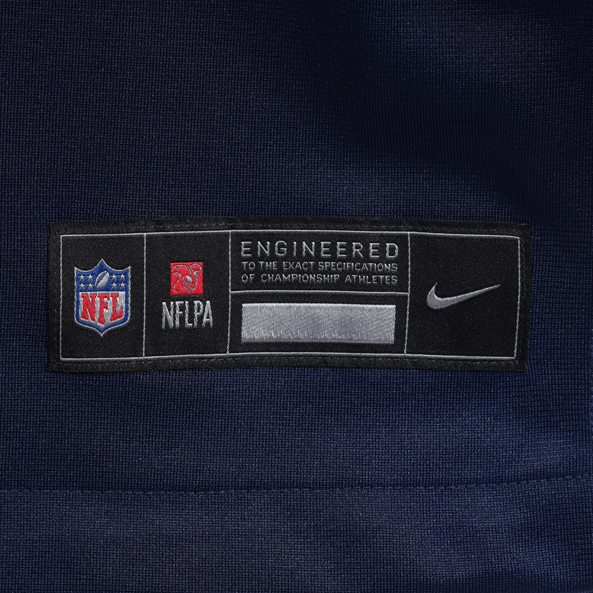 New England Patriots A.J. Brown Navy Team Game Jersey