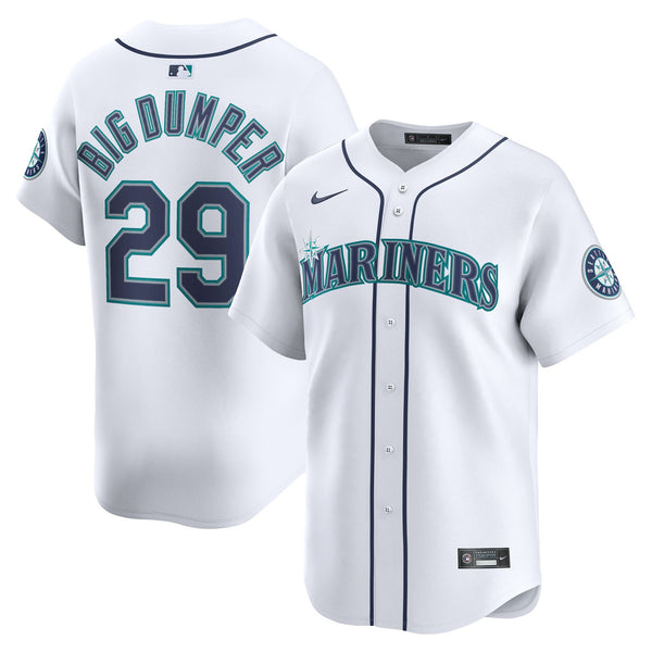 Seattle Mariners Cal Raleigh White Home Limited Player Jersey