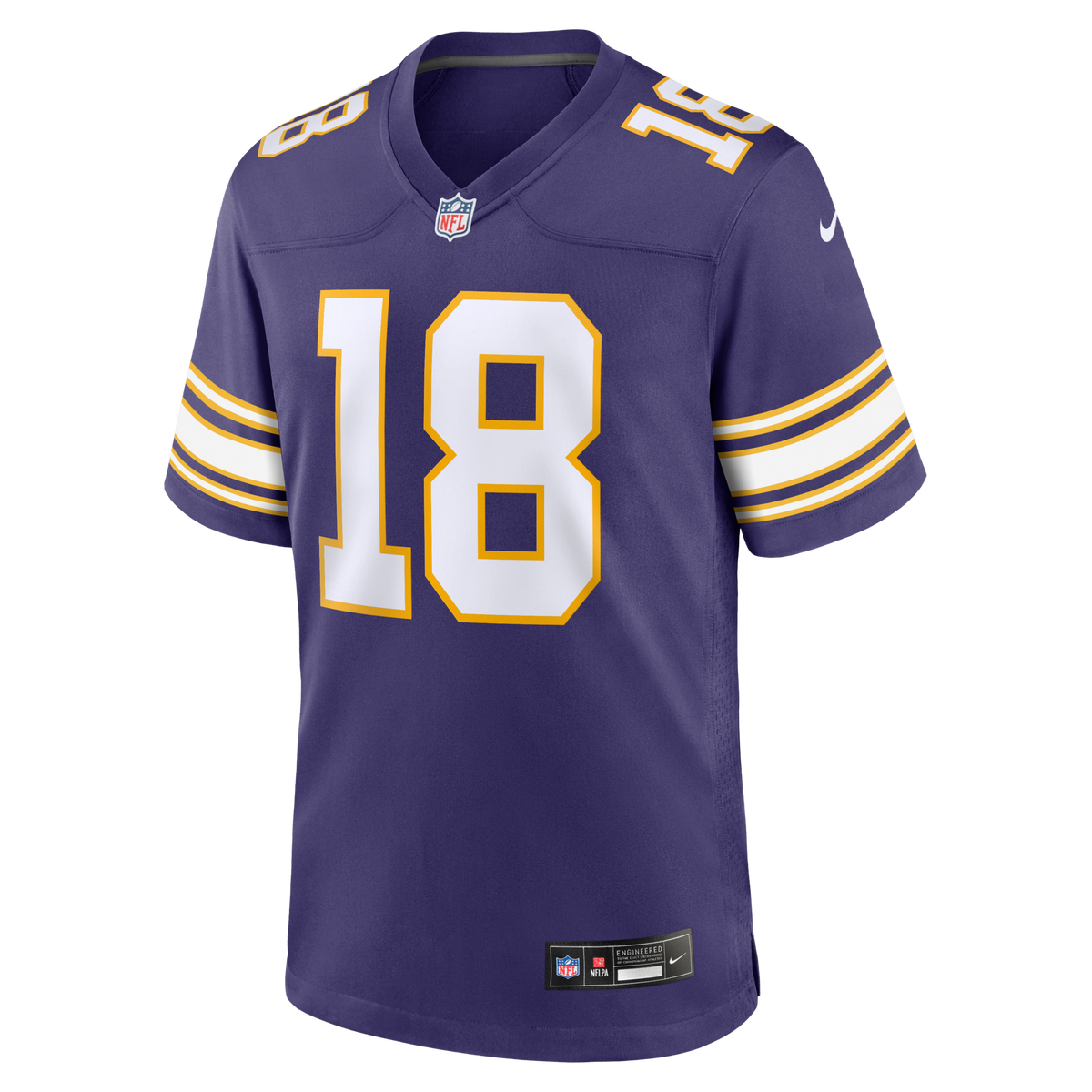 Minnesota Vikings Justin Jefferson Purple Classic Player Game Jersey