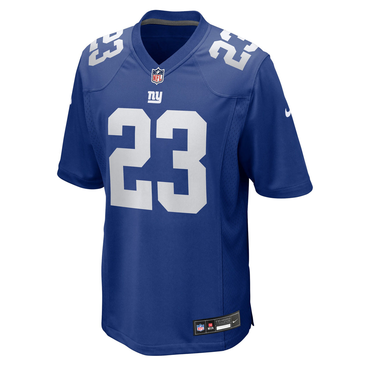 New York Giants Art Green Royal Team Game Jersey