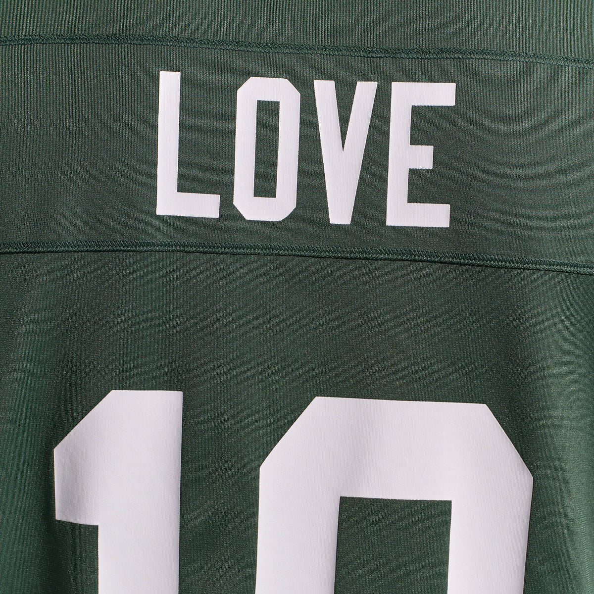 Green Bay Packers Jordan Love Green Player Game Jersey
