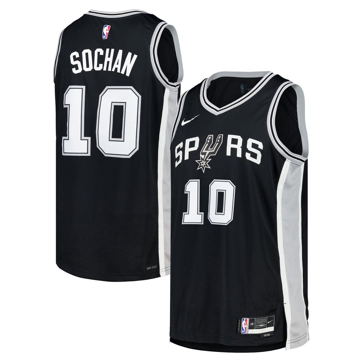 San Antonio Spurs Icon Jersey - Jeremy Sochan