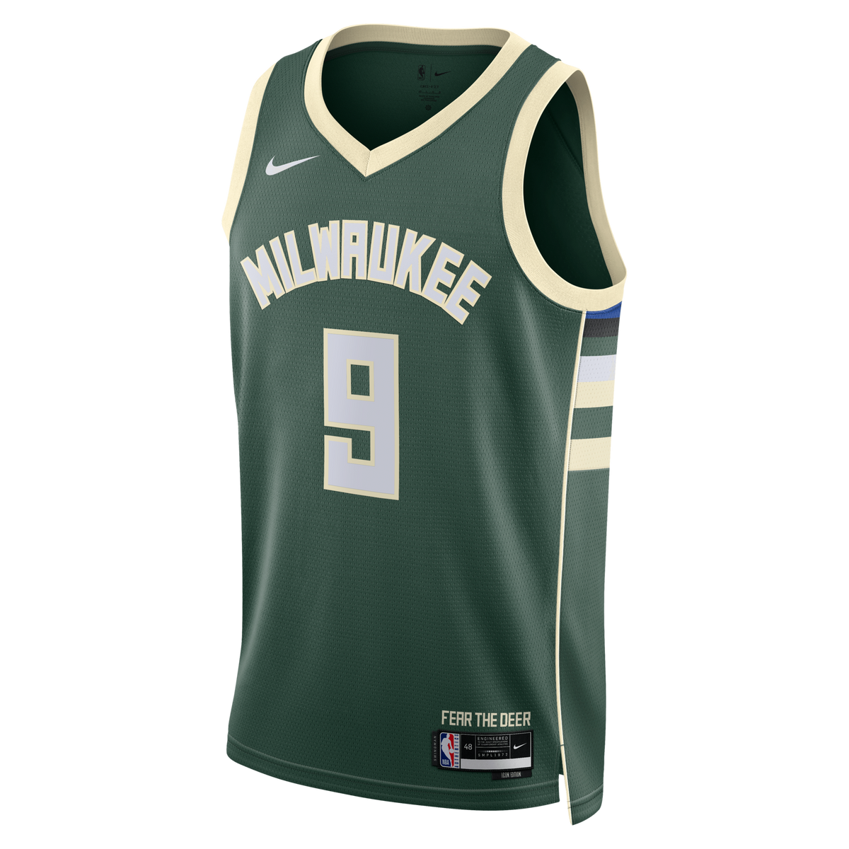 Milwaukee Bucks Icon Edition Swingman Jersey - White - Kel'el Ware