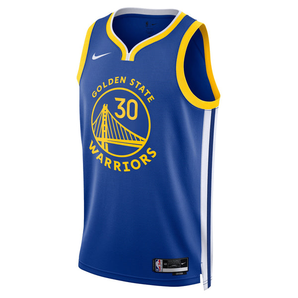 Golden State Warriors Icon Edition Swingman Jersey - Royal - Stephen Curry