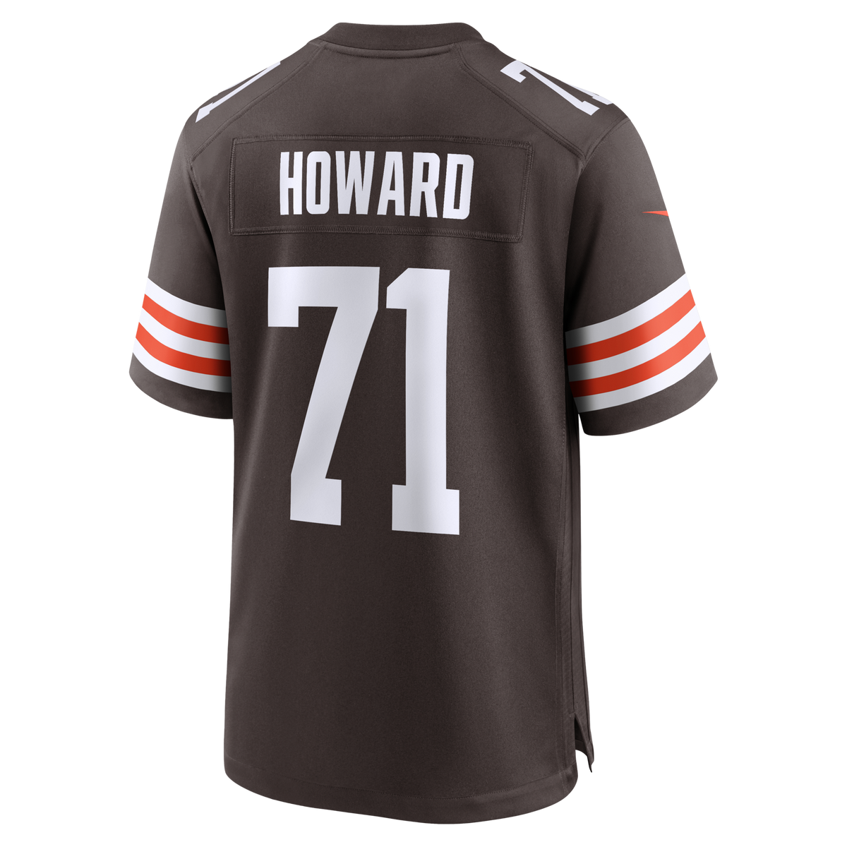 Cleveland Browns Tytus Howard Brown Team Game Jersey
