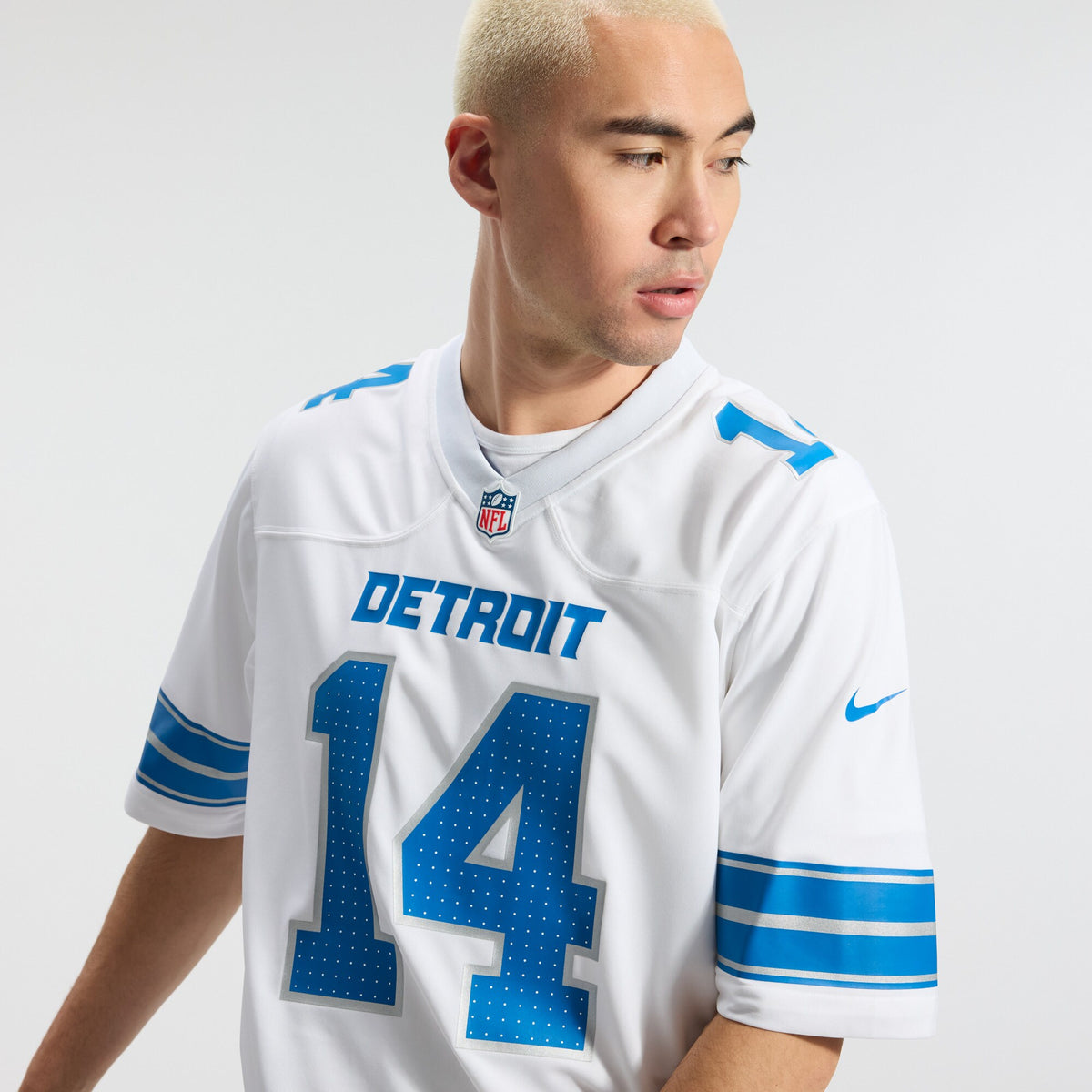 Detroit Lions Amon-Ra St. Brown White Game Jersey