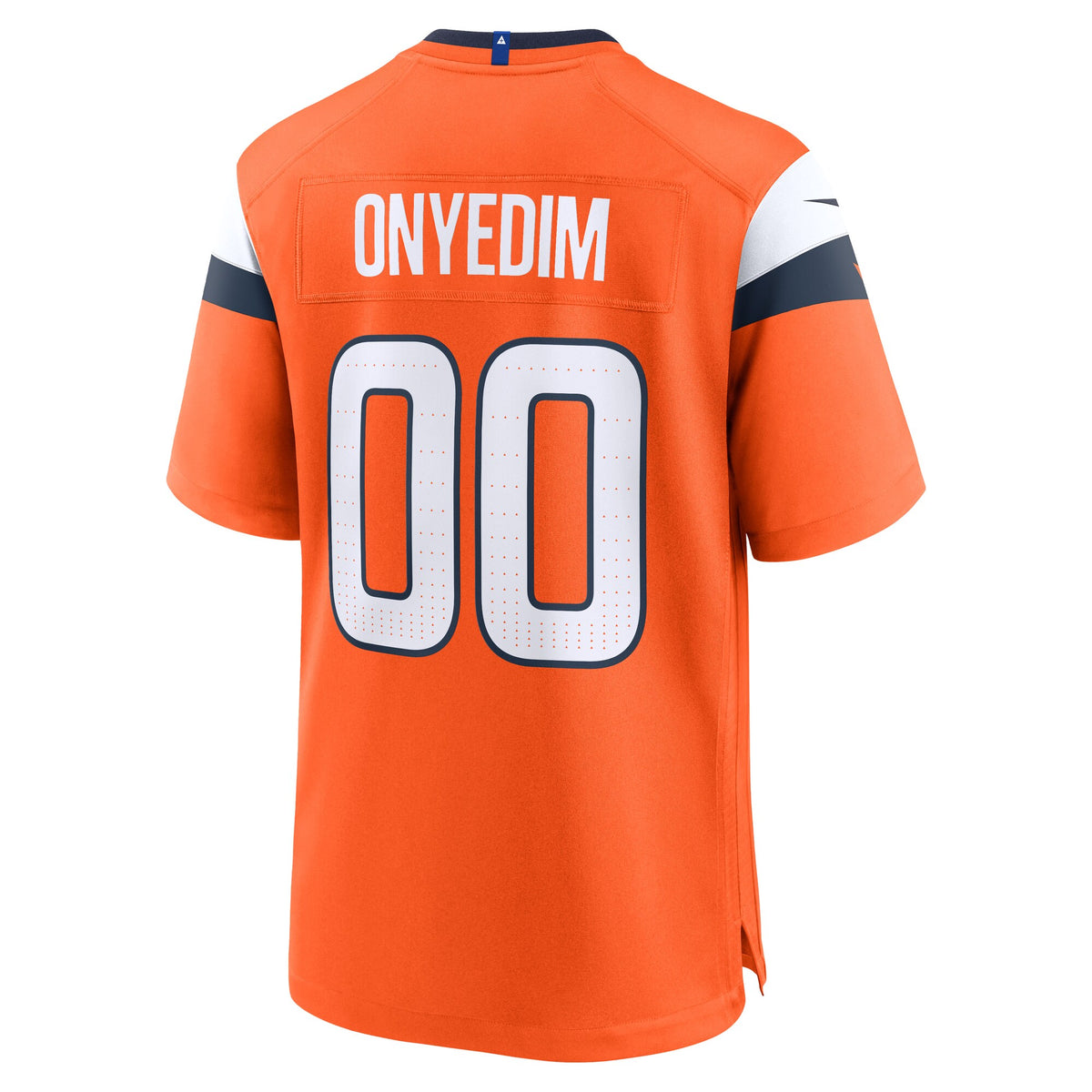 Denver Broncos Tyler Onyedim Orange Game Jersey