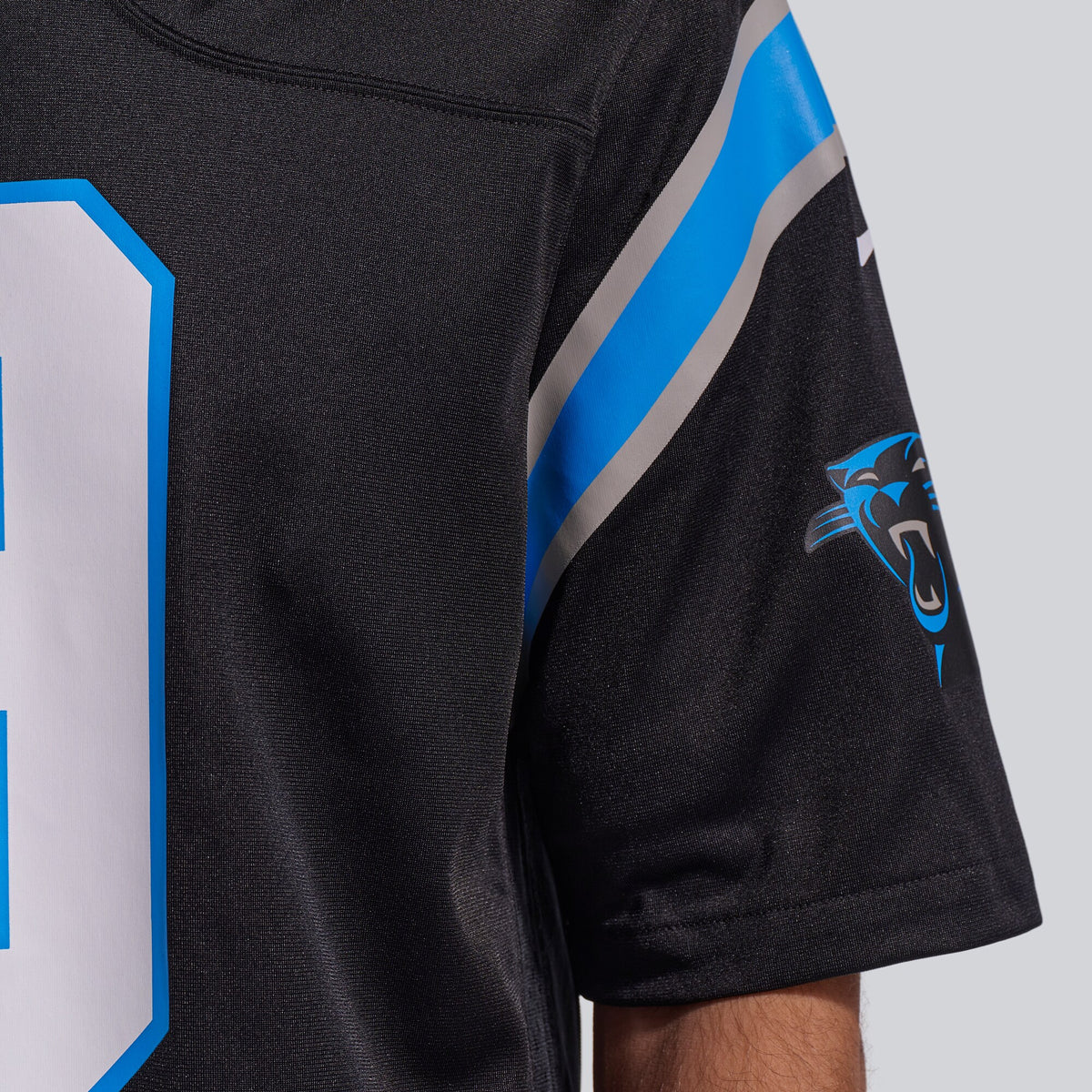 Carolina Panthers Bryce Young Black Team Game Jersey
