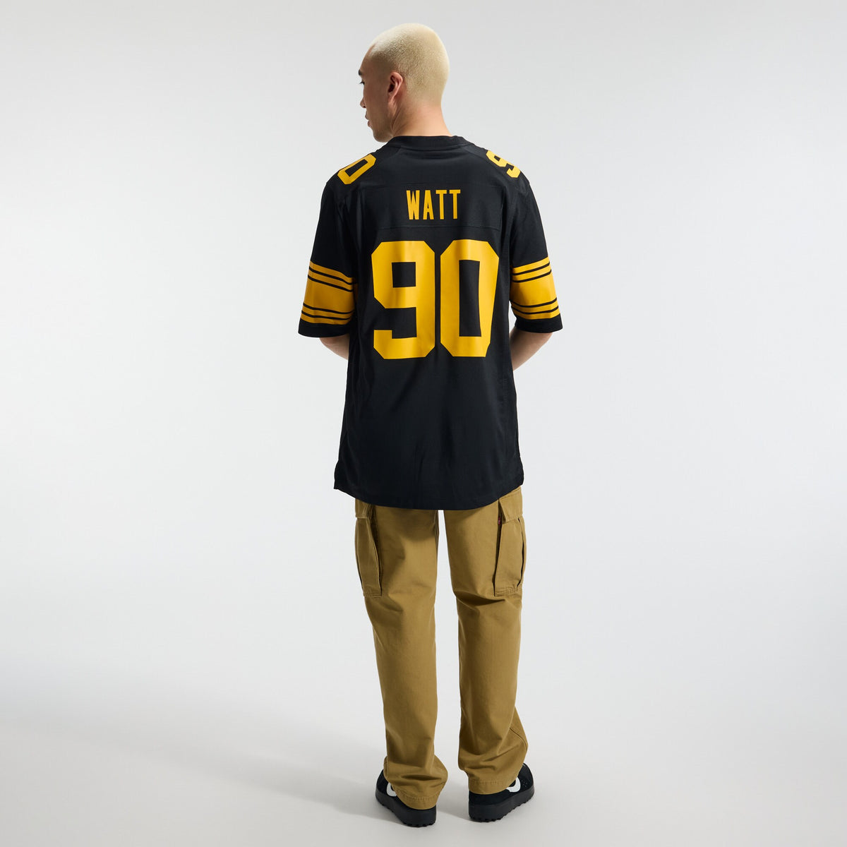 Pittsburgh Steelers T.J. Watt Black Alternate Game Jersey