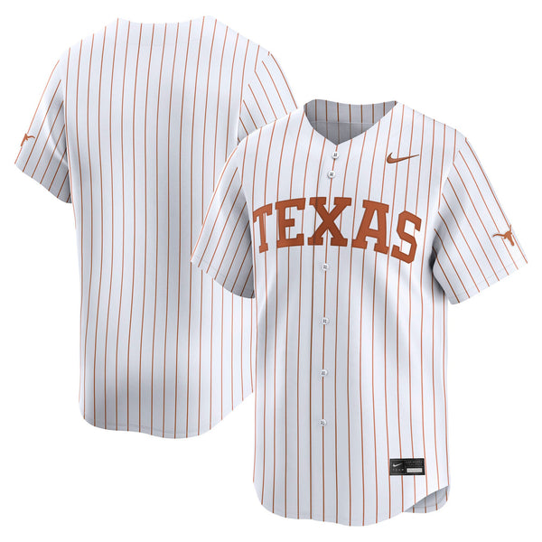White Texas Longhorns Baseball Limited Jersey
