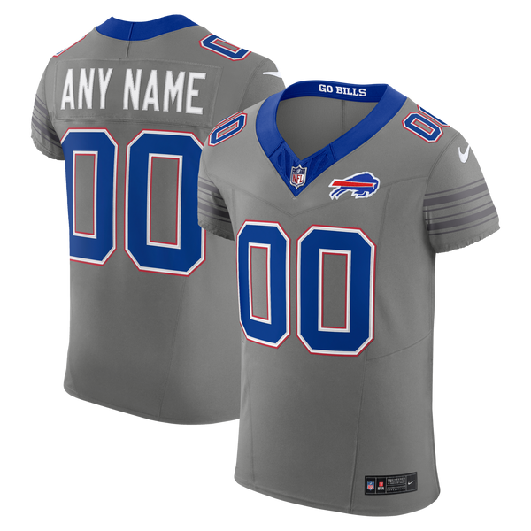 Buffalo Bills Gray Nickel City Vapor F.U.S.E. Custom Elite Jersey