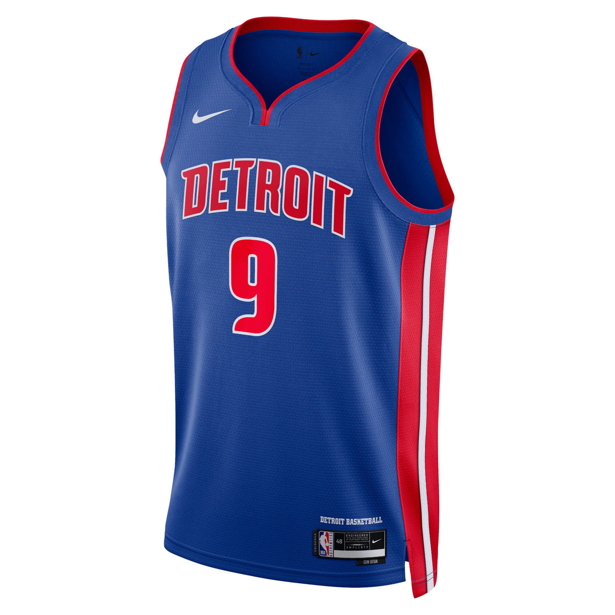 Detroit Pistons Icon Edition Swingman Jersey - Blue - Ausar Thompson