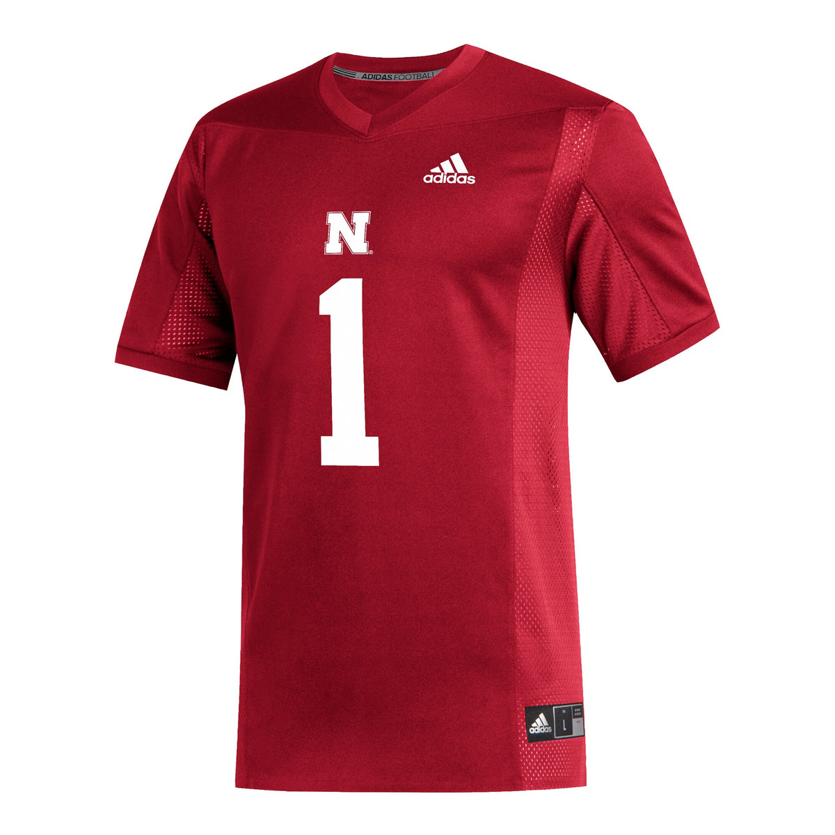 #1 Scarlet Nebraska Huskers Replica Football Jersey