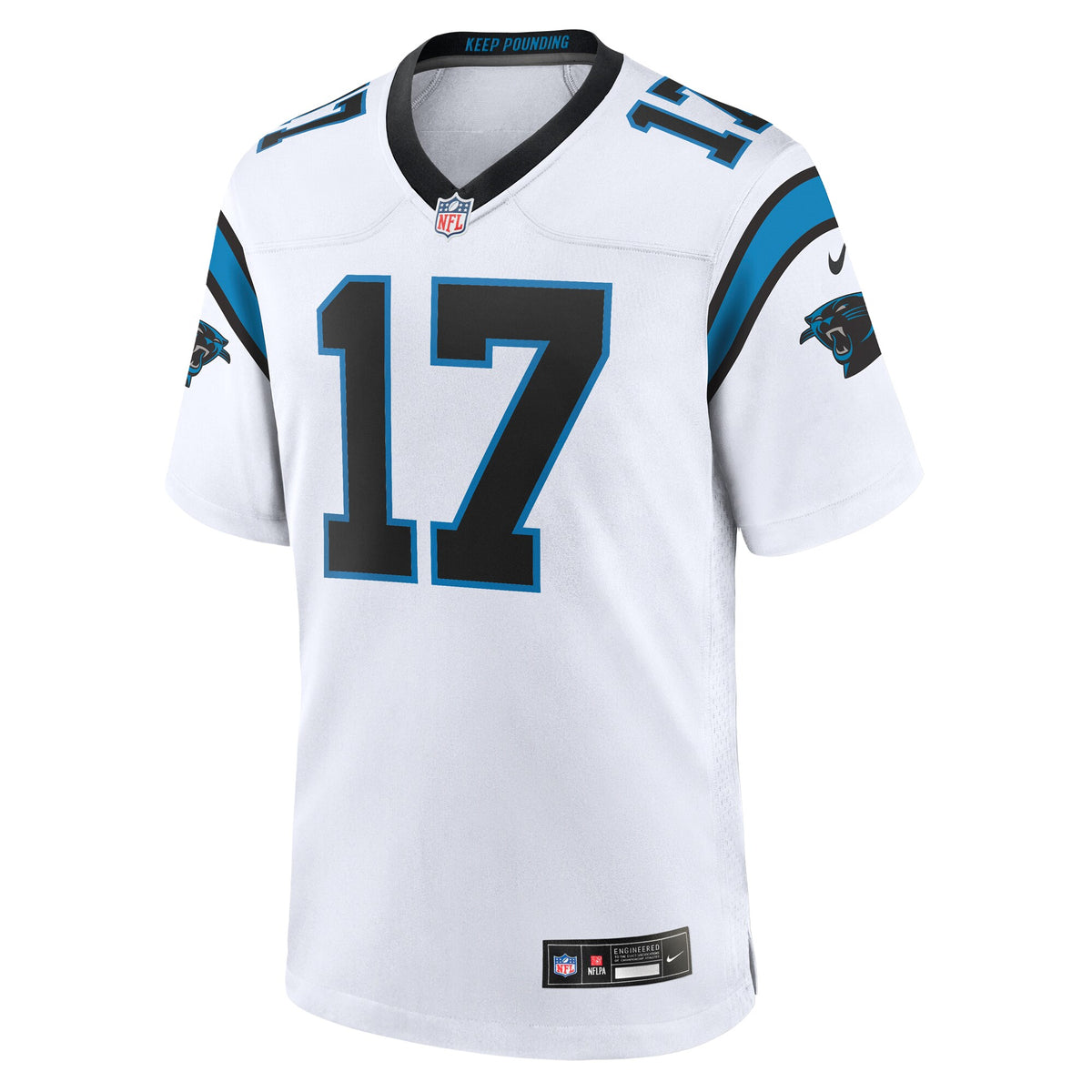 Carolina Panthers Xavier Legette White Game Jersey