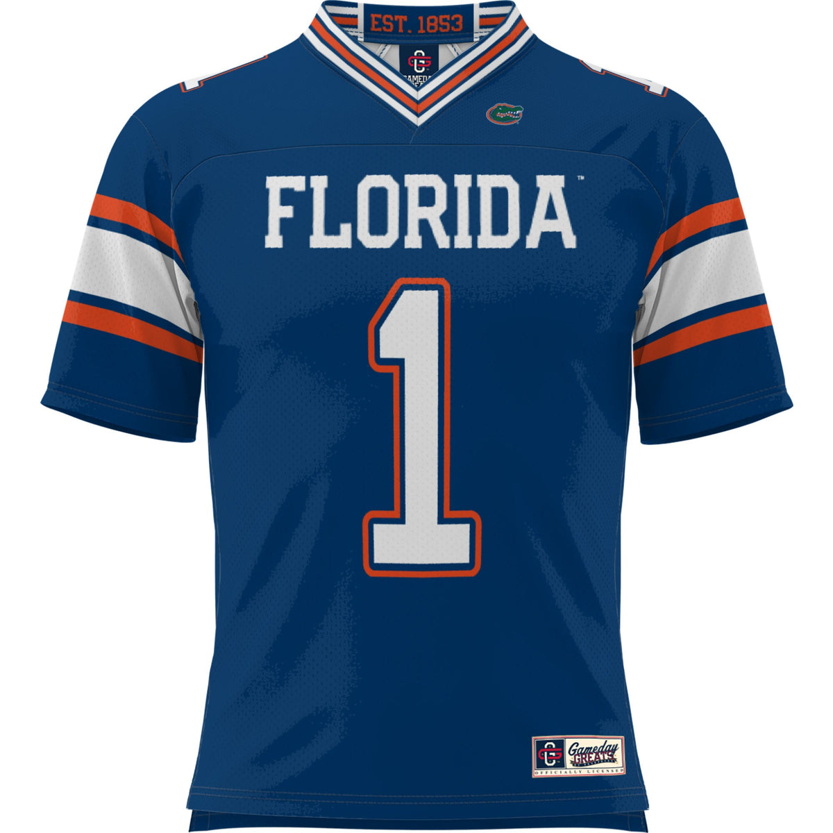 GameDay Greats #1 Royal Florida Gators Football Jersey