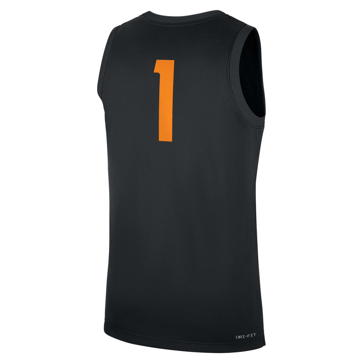 Black Tennessee Volunteers #1 Replica Basketball Jersey