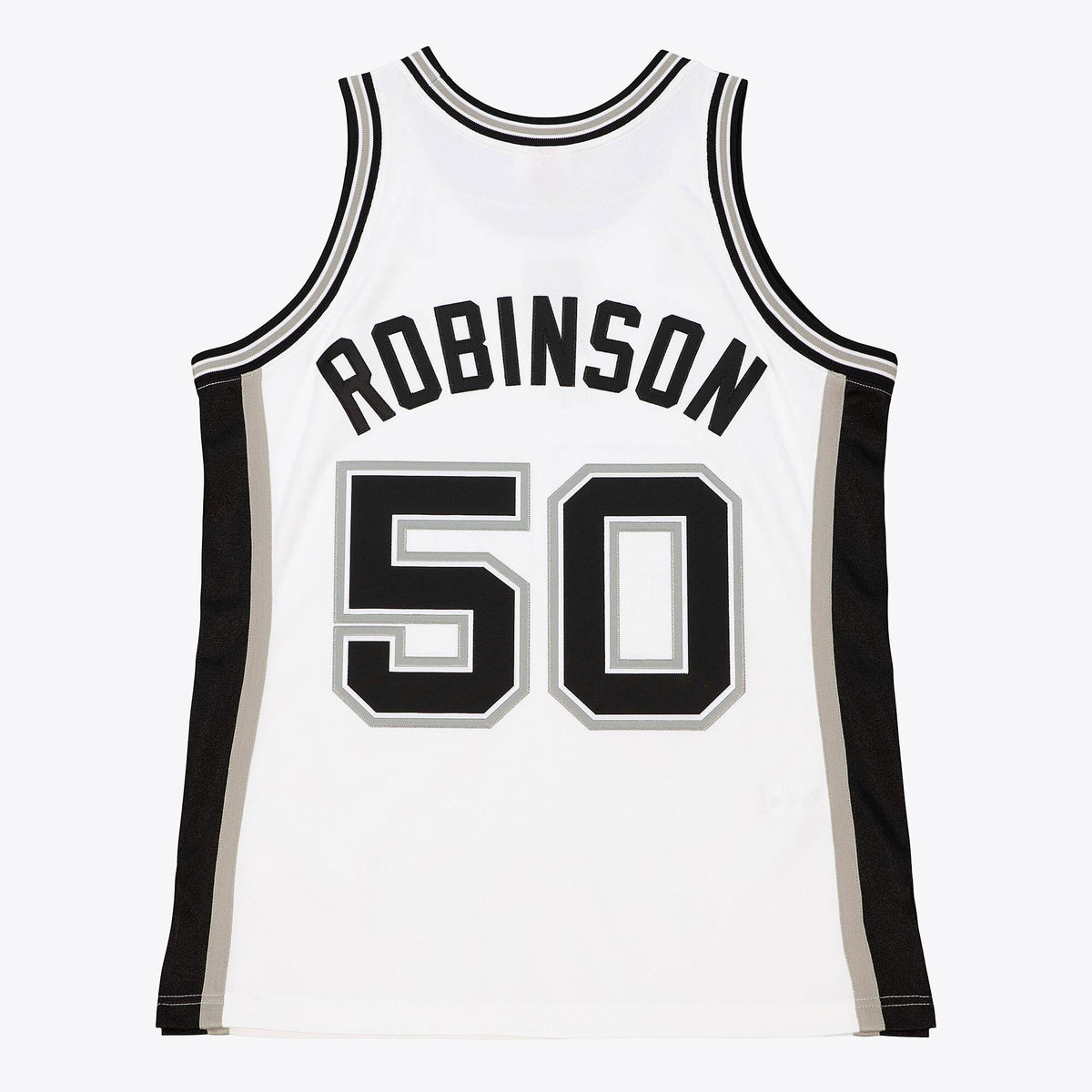 San Antonio Spurs Mitchell & Ness David Robinson 2002 Home Finals Authentic Jersey - White