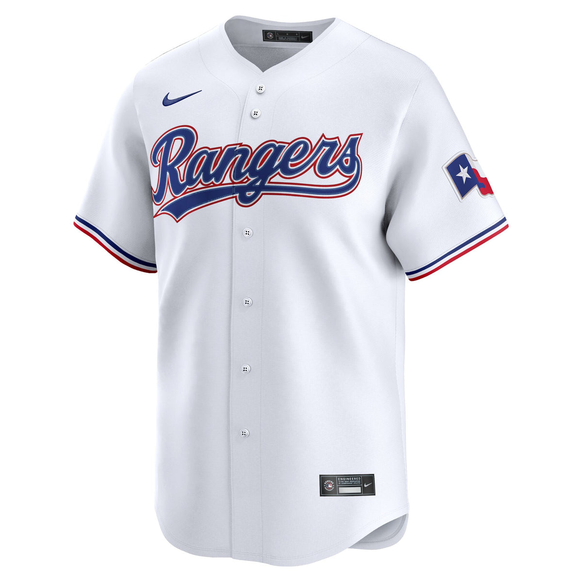 Texas Rangers White Home Limited Pick-A-Player Retired Roster Jersey