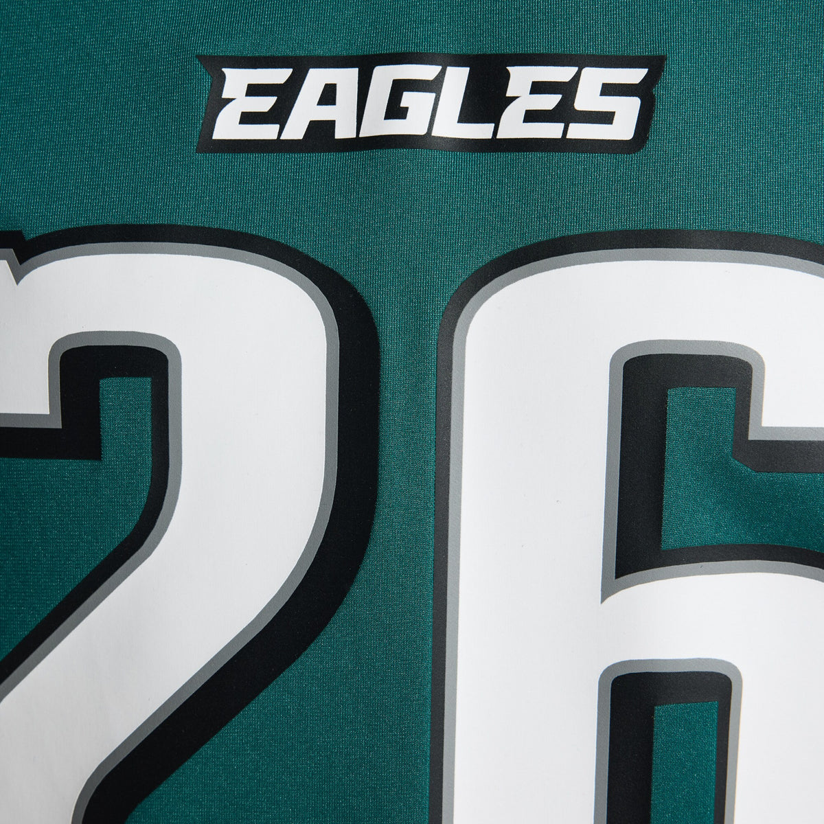 Philadelphia Eagles Saquon Barkley Midnight Green Team Game Jersey