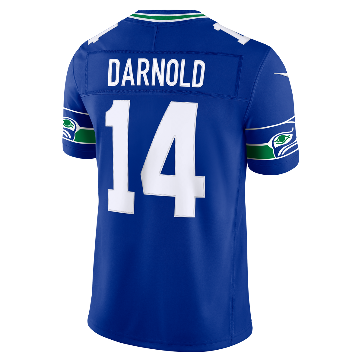 Seattle Seahawks Sam Darnold Royal Alternate Vapor F.U.S.E. Stitched Limited Jersey