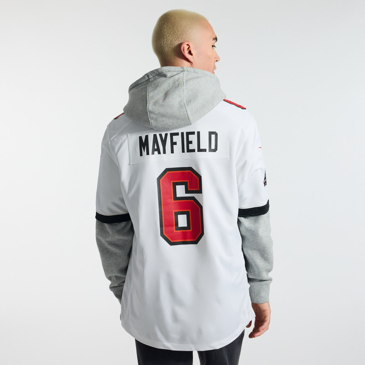 Tampa Bay Buccaneers Baker Mayfield White Away Game Jersey