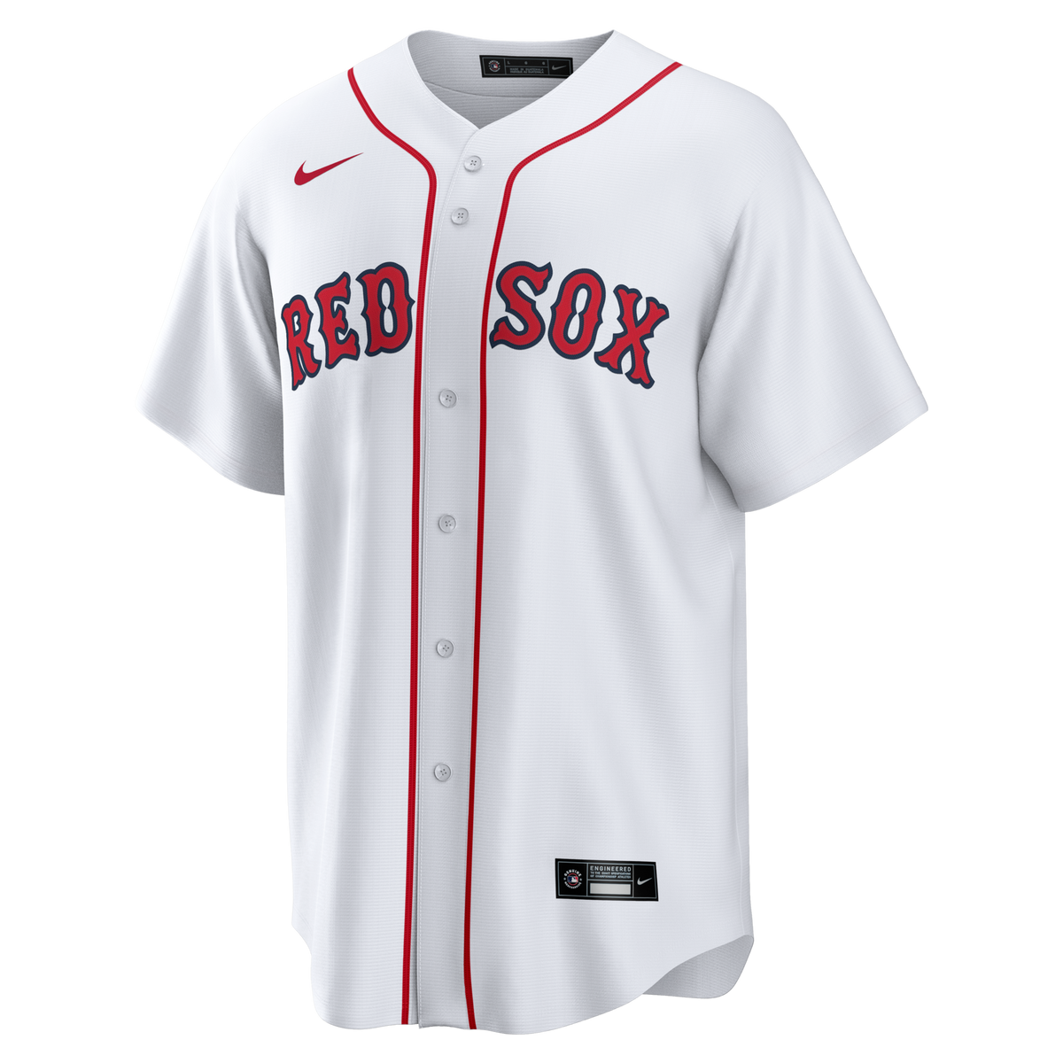 Boston Red Sox White Home Big & Tall Replica Jersey