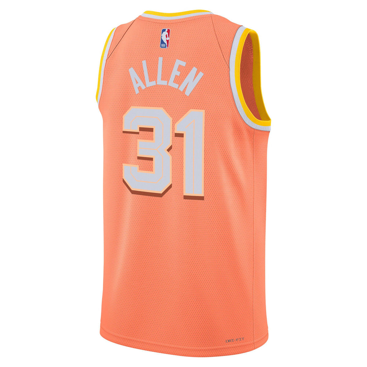 Cleveland Cavaliers 2025/26 City Edition Swingman Jersey - Orange - Jarrett Allen