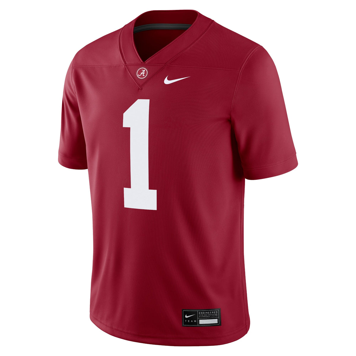 #1 Alabama Crimson Tide Game Jersey - Crimson