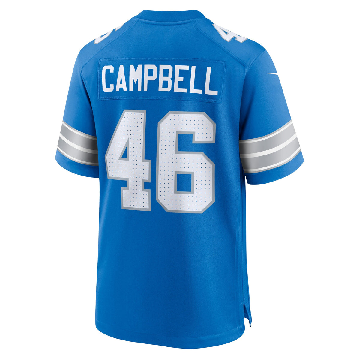 Detroit Lions Jack Campbell Blue Game Jersey
