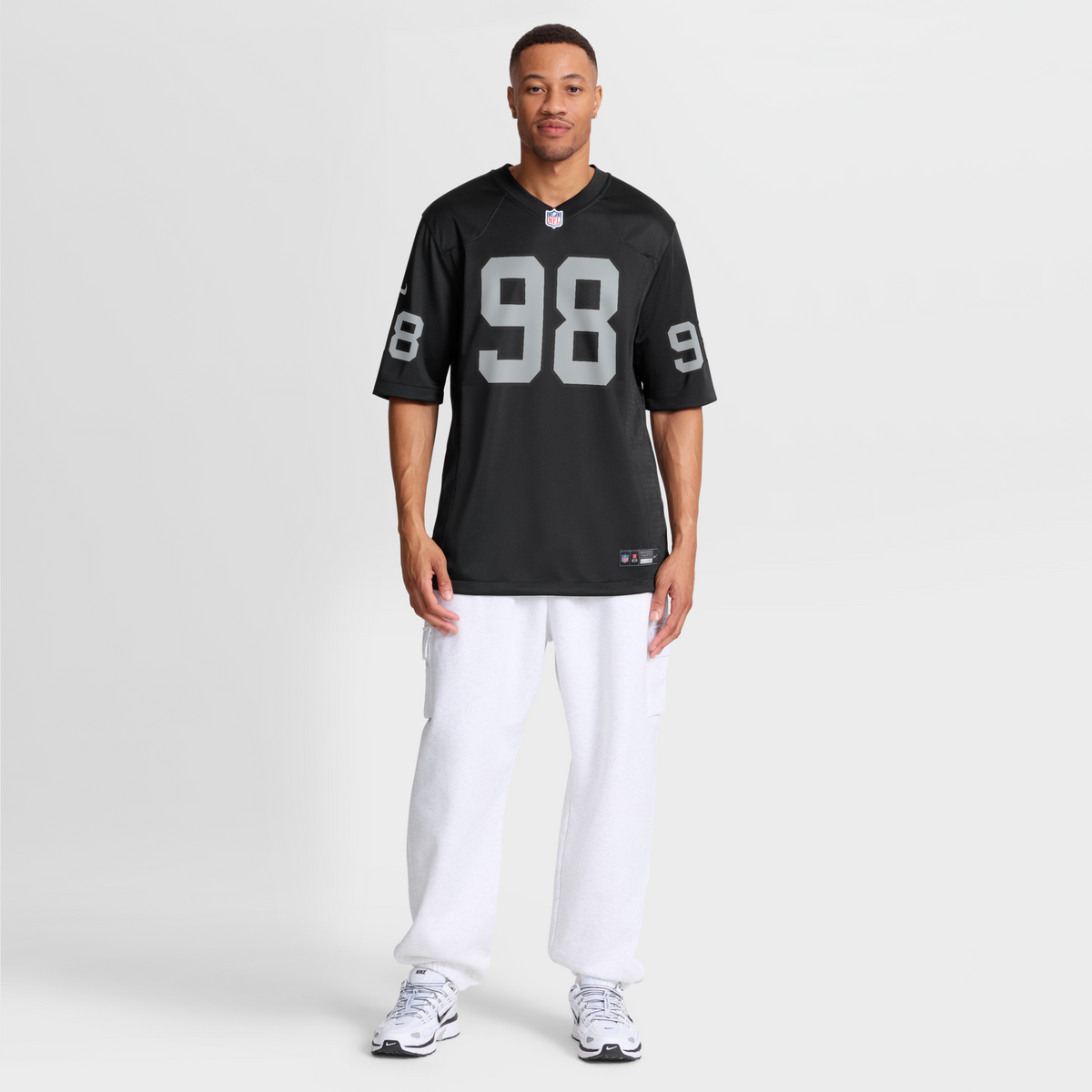 Las Vegas Raiders Maxx Crosby Black Game Jersey