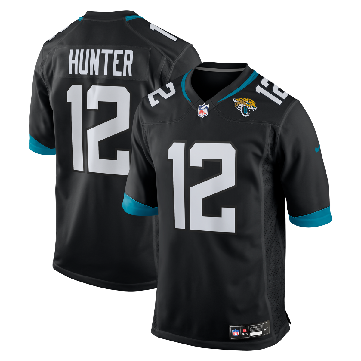 Jacksonville Jaguars Travis Hunter Black Alternate Game Jersey