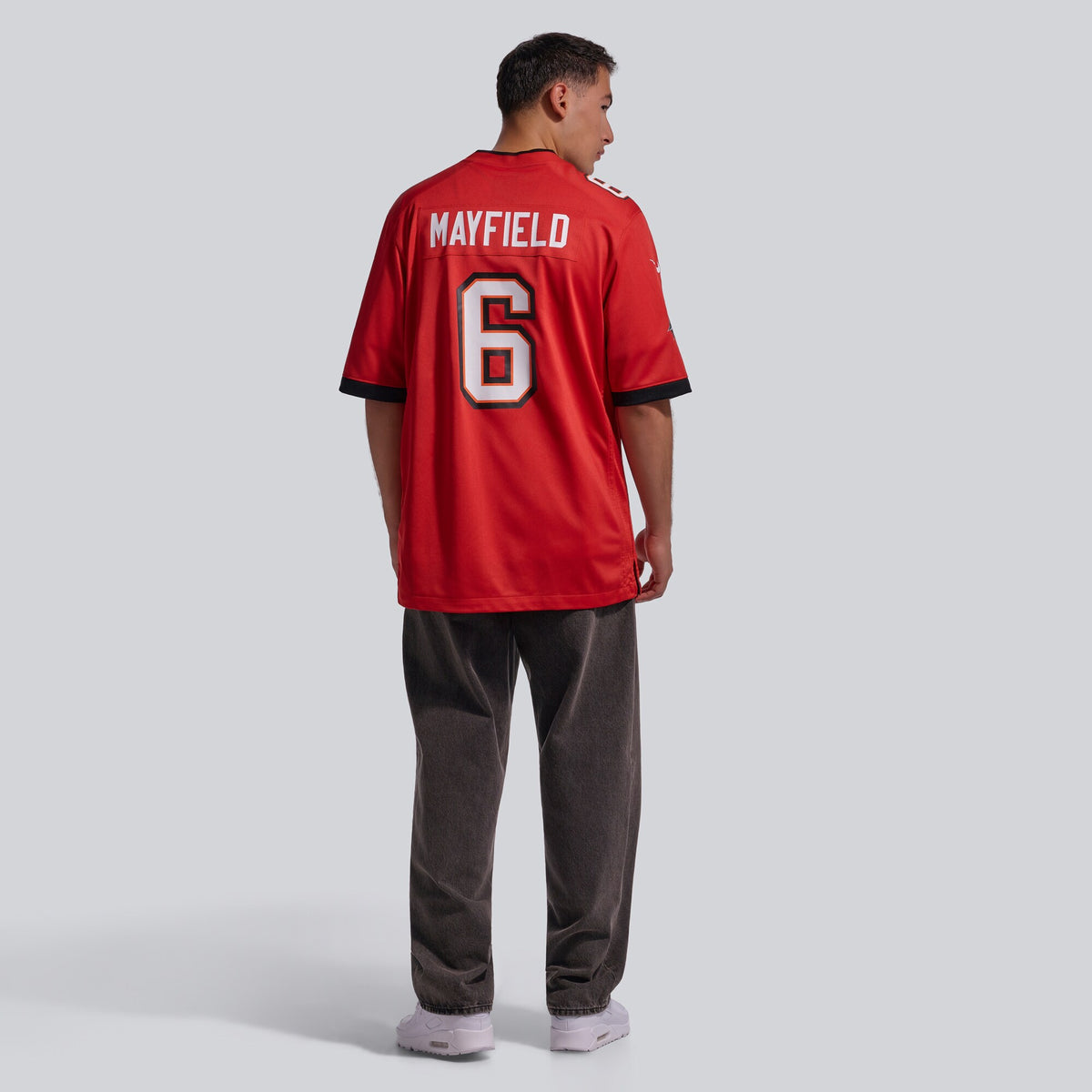 Tampa Bay Buccaneers Baker Mayfield Red Team Game Jersey