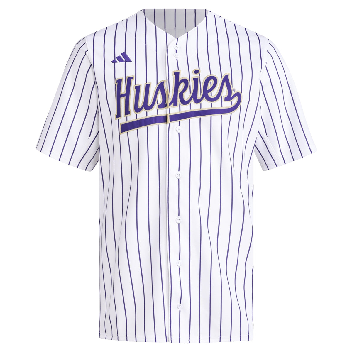 White Washington Huskies Replica Baseball Jersey