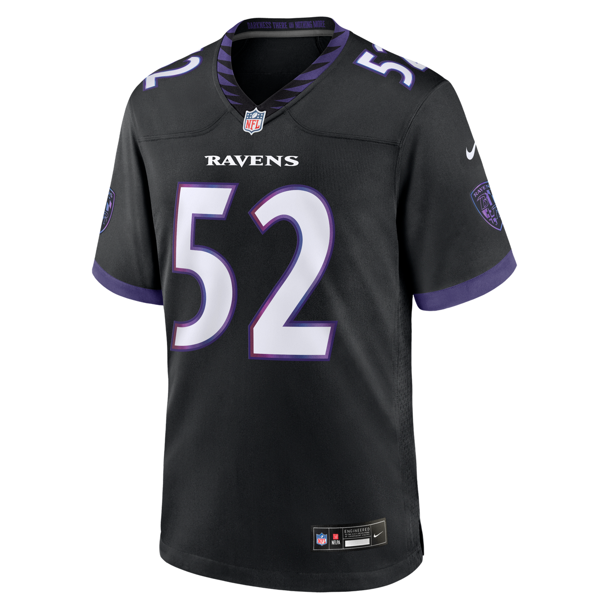 Baltimore Ravens Ray Lewis Black Alternate Retired Player Game Jersey