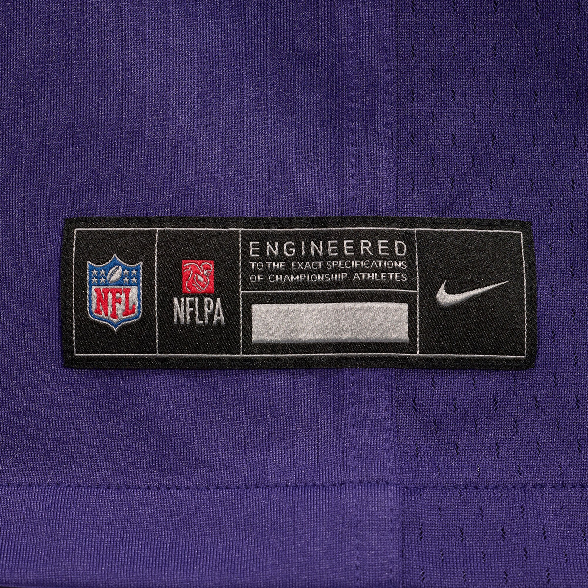 Baltimore Ravens Steve McNair Purple Game Retired Player Jersey