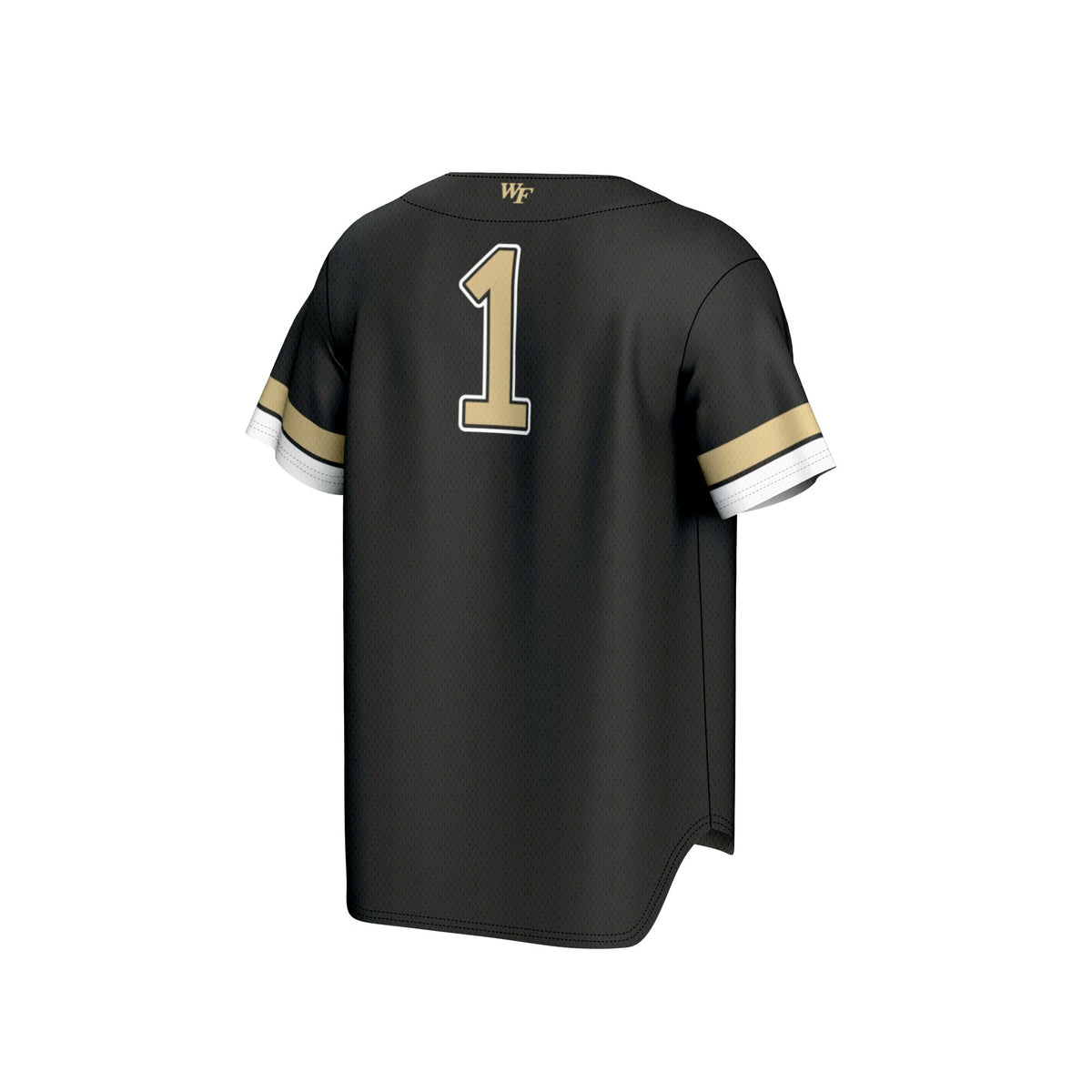 GameDay Greats #1 Black Wake Forest Demon Deacons Lightweight Collegiate Baseball Fashion Jersey