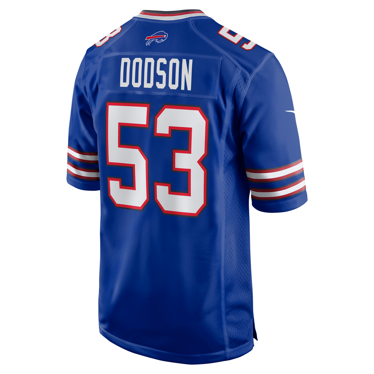 Buffalo Bills Tyrel Dodson Royal Game Player Jersey