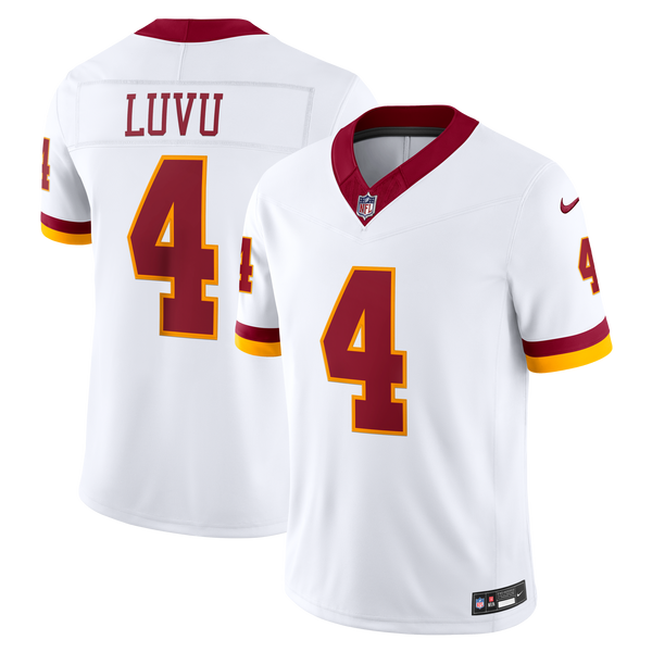 Washington Commanders Frankie Luvu White Vapor F.U.S.E. Stitched Limited Jersey