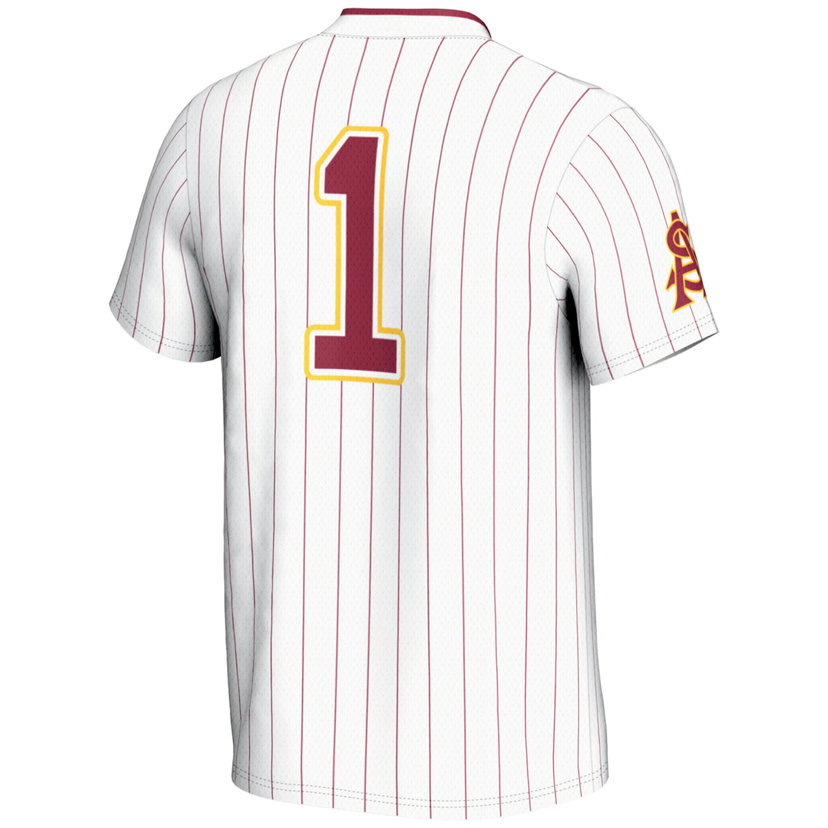 GameDay Greats #1 White Arizona State Sun Devils Lightweight Softball Jersey
