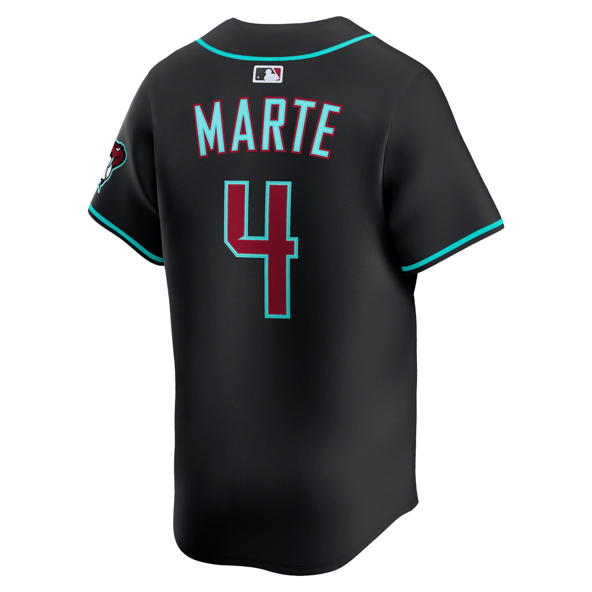 Arizona Diamondbacks Ketel Marte Black Alternate Limited Jersey
