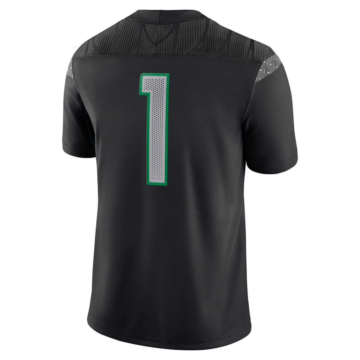 #1 Black Oregon Ducks Game Jersey