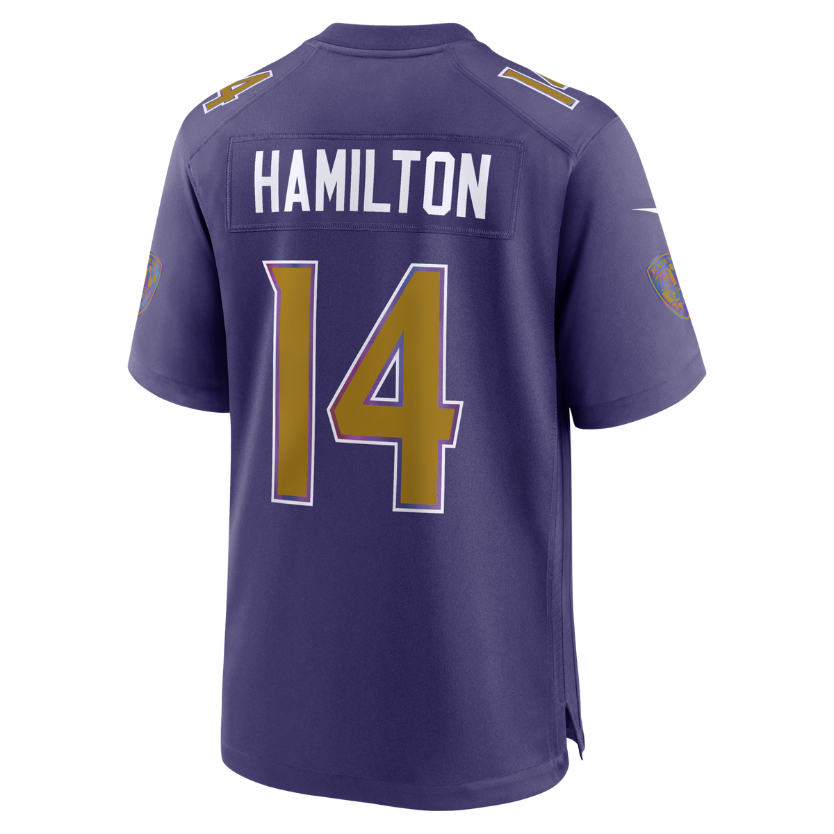 Baltimore Ravens Kyle Hamilton Purple Alternate Game Jersey