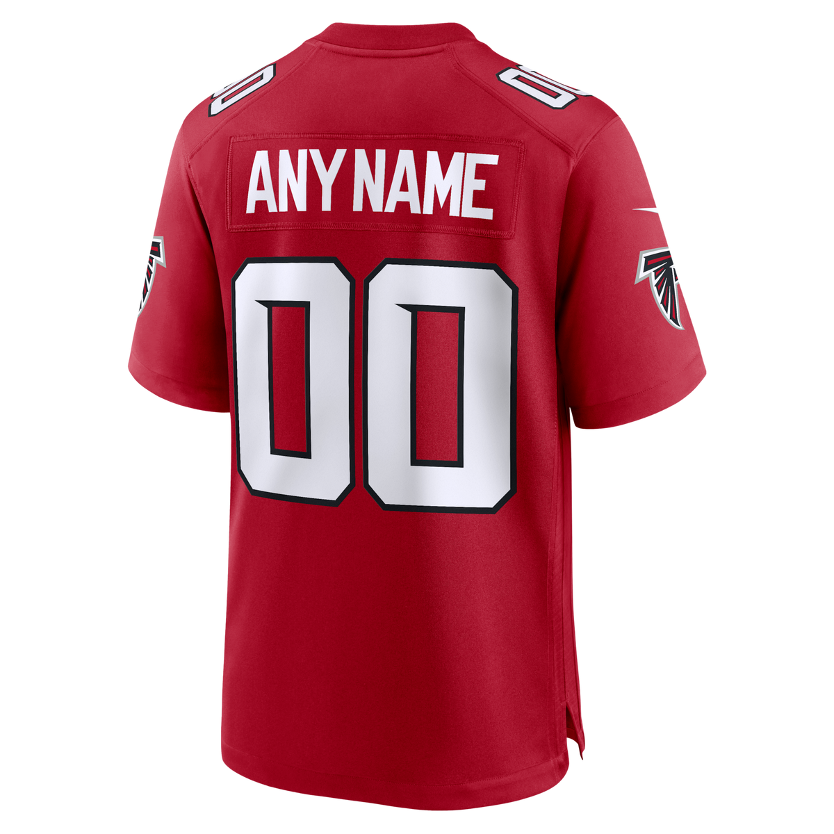 Atlanta Falcons Red Custom Game Jersey