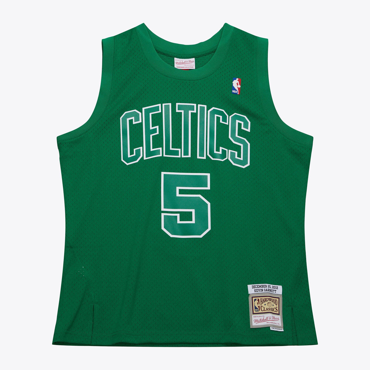 Boston Celtics Mitchell & Ness Kevin Garnett 2012 Day Authentic Jersey - Kelly Green