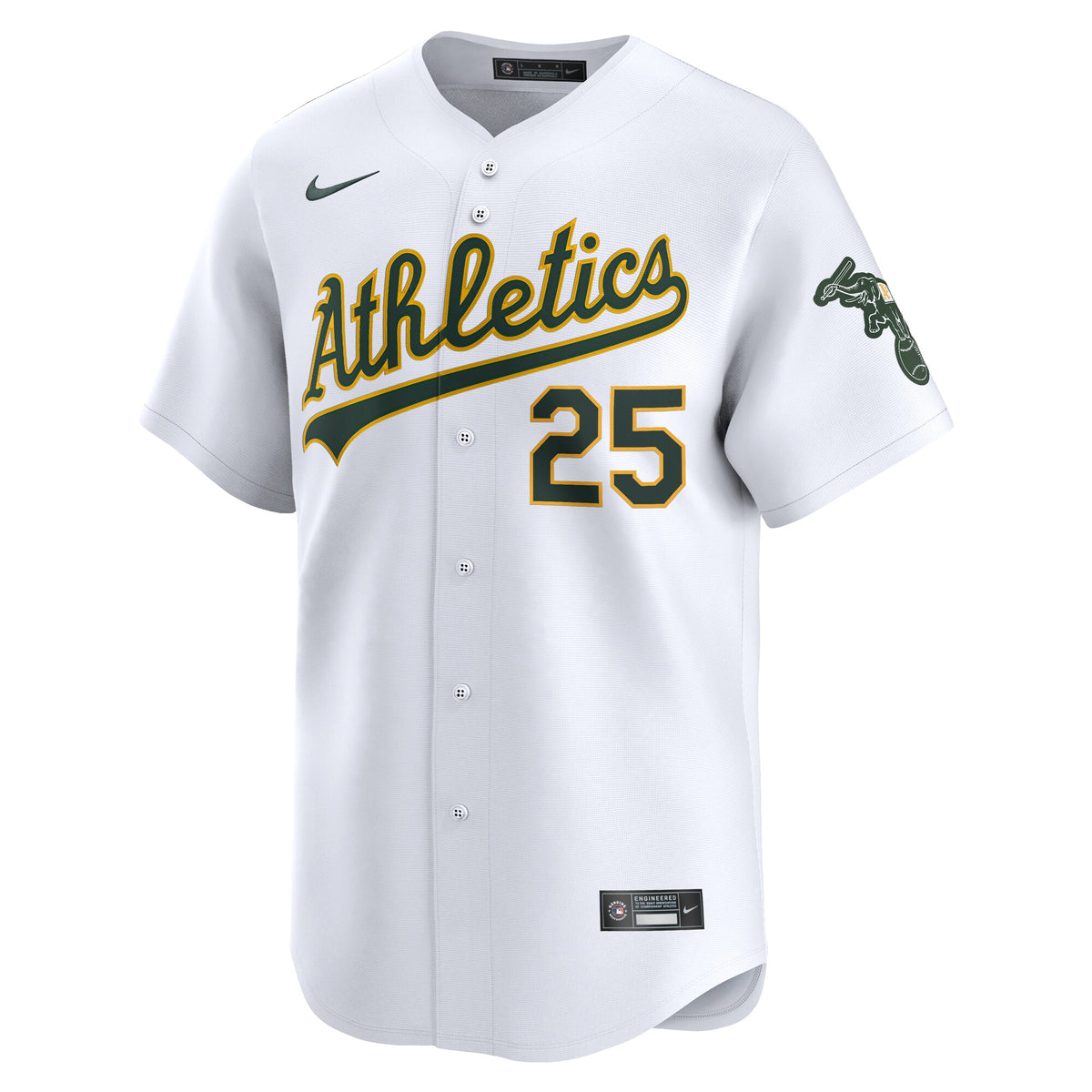 Athletics Brent Rooker White Home Limited Player Jersey